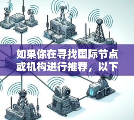 如果你在寻找国际节点或机构进行推荐，以下是一些关键的国际节点和机构，它们在各自的领域中具有重要影响力