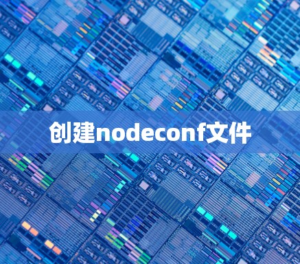 创建nodeconf文件