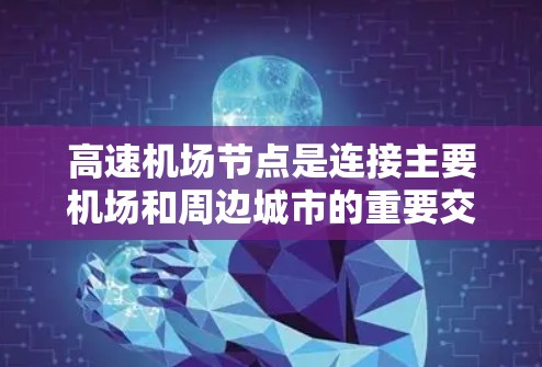 高速机场节点是连接主要机场和周边城市的重要交通枢纽，其主要功能包括交通效率提升、通勤时间缩短、促进区域经济交流等。以下是该节点的主要特点和功能