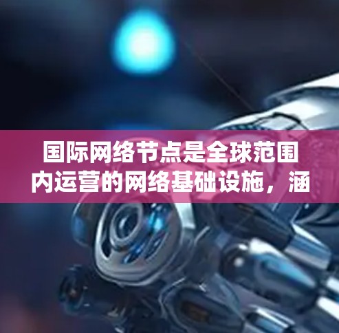 国际网络节点是全球范围内运营的网络基础设施，涵盖多个国家和地区的网络设备和系统。它们通常需要国际化的网络协议和管理工具，以适应全球化的网络需求。以下是对国际网络节点的详细分类
