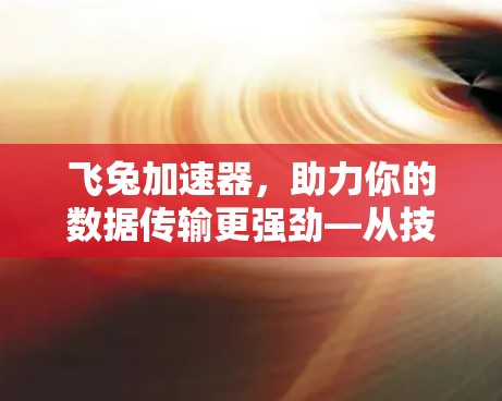 飞兔加速器，助力你的数据传输更强劲—从技术原理到实际应用的全面解析