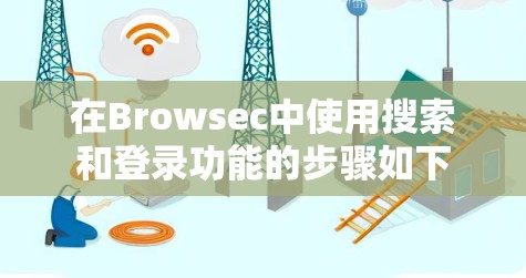 在Browsec中使用搜索和登录功能的步骤如下