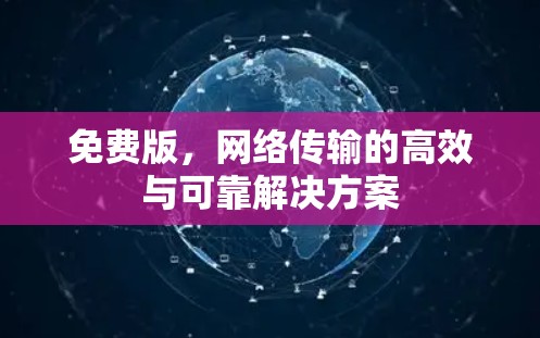 免费版，网络传输的高效与可靠解决方案