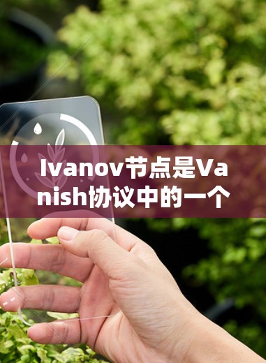 Ivanov节点是Vanish协议中的一个关键组成部分，负责处理数据传输和去中心化签名生成的过程。以下是对Ivanov节点的详细总结