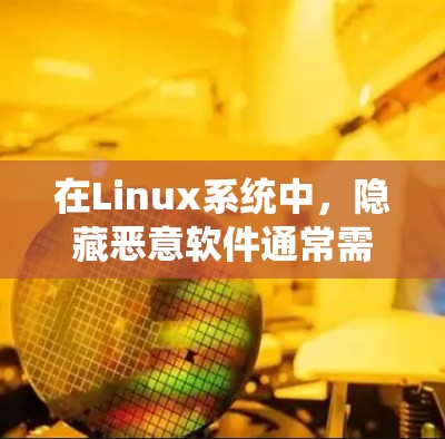 在Linux系统中，隐藏恶意软件通常需要特定的权限和配置，因此需要用户有一定的安全知识和操作经验。以下是一些常见的隐藏恶意软件工具及其使用方法
