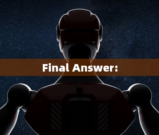 Final Answer: