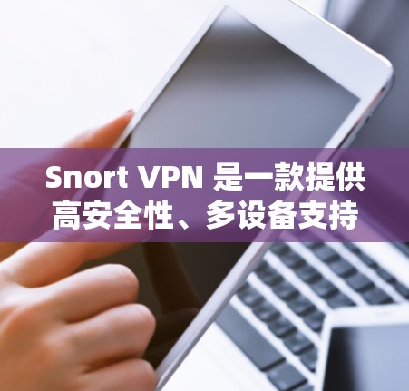 Snort VPN 是一款提供高安全性、多设备支持和用户友好的VPN软件，适合个人用户和企业用户。以下是Snort VPN 的详细介绍，帮助您选择合适的软件