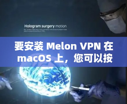 要安装 Melon VPN 在 macOS 上，您可以按照以下步骤进行