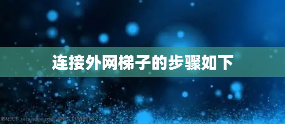 连接外网梯子的步骤如下