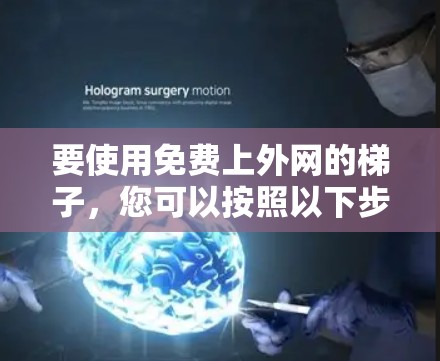 要使用免费上外网的梯子，您可以按照以下步骤进行操作