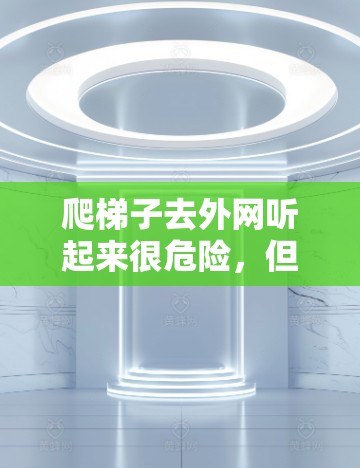 爬梯子去外网听起来很危险，但如果你是学生或者对安全有要求的人，可以按照以下步骤进行