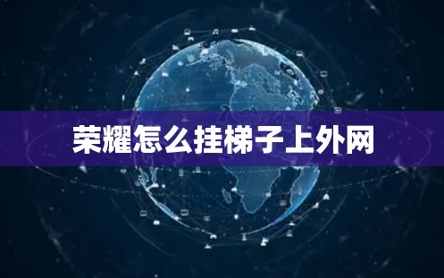 荣耀怎么挂梯子上外网