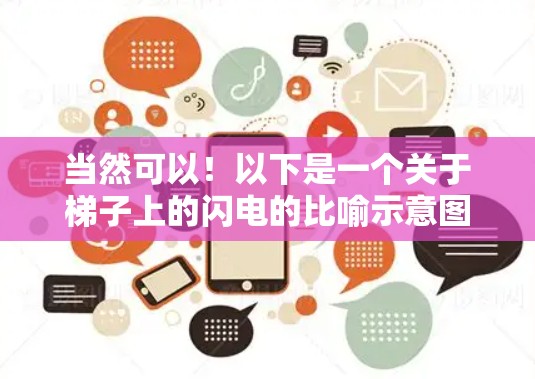 当然可以！以下是一个关于梯子上的闪电的比喻示意图，你可以参考这些图像或进一步探索相关主题