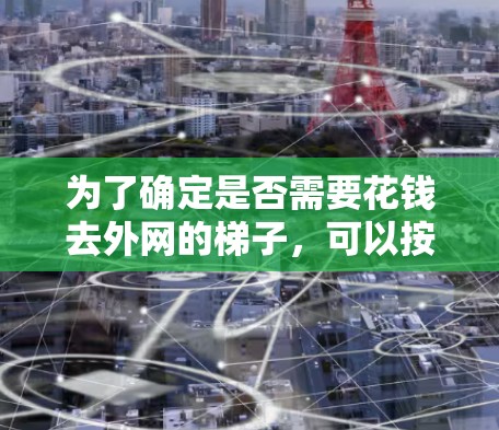 为了确定是否需要花钱去外网的梯子，可以按照以下步骤进行