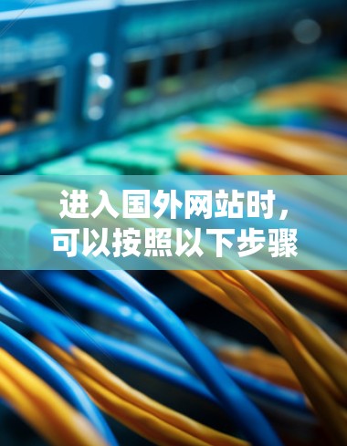 进入国外网站时，可以按照以下步骤操作