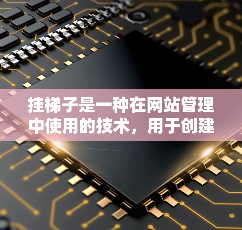挂梯子是一种在网站管理中使用的技术，用于创建和管理网站的数据平台，从而提高网站的访问效率。以下是一步步的指南，帮助您了解如何在国外网站上挂梯子