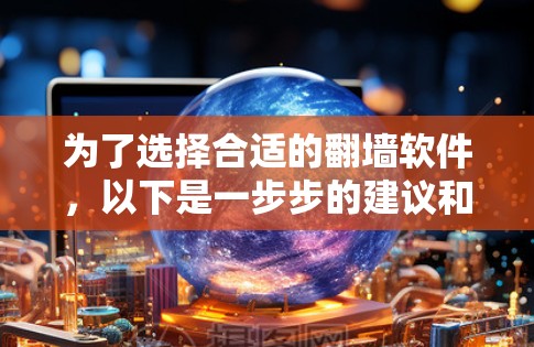 为了选择合适的翻墙软件，以下是一步步的建议和步骤