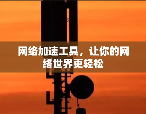 网络加速工具，让你的网络世界更轻松