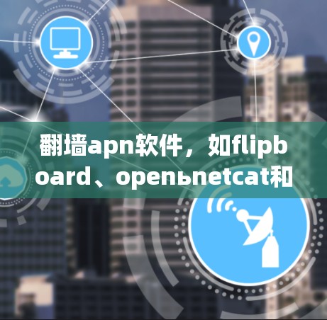 翻墙apn软件，如flipboard、openьnetcat和netfilter，都是为了解决网络连接速度变慢等问题而设计的工具。以下是对这些软件的详细介绍和推荐