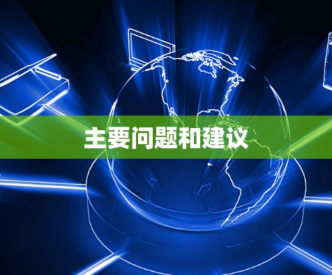 主要问题和建议