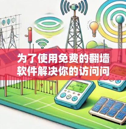为了使用免费的翻墙软件解决你的访问问题，以下是一个有条理的步骤指南