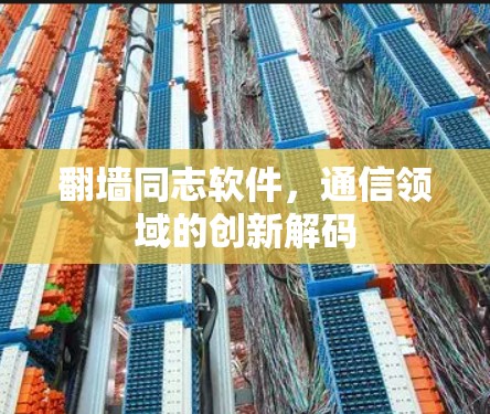 翻墙同志软件，通信领域的创新解码