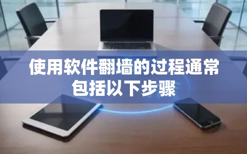 使用软件翻墙的过程通常包括以下步骤