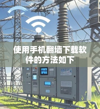 使用手机翻墙下载软件的方法如下