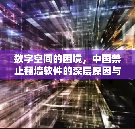 数字空间的困境，中国禁止翻墙软件的深层原因与未来展望