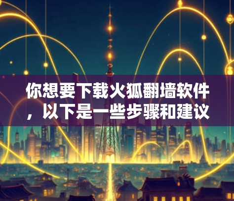 你想要下载火狐翻墙软件，以下是一些步骤和建议，帮助你找到适合的资源