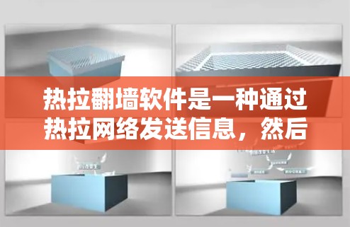 热拉翻墙软件是一种通过热拉网络发送信息，然后利用翻墙技术将信息隐藏在另一个网络层面上，从而在对方设备上显示为内网内容的网络工具。这种软件主要涉及以下特点和功能