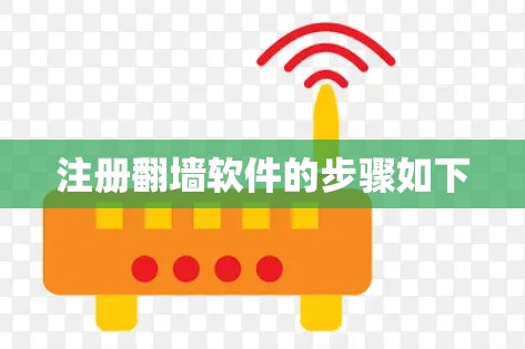 注册翻墙软件的步骤如下