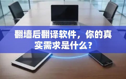 翻墙后翻译软件，你的真实需求是什么？