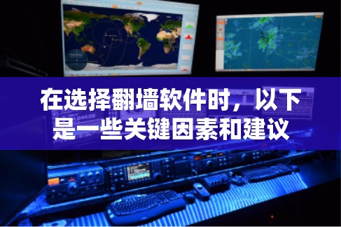在选择翻墙软件时，以下是一些关键因素和建议