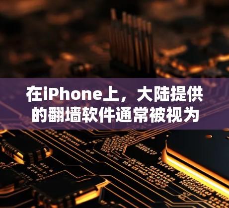在iPhone上，大陆提供的翻墙软件通常被视为合法的工具，但使用时需遵守相关法律法规。以下是一些关于使用iPhone翻墙软件的要点