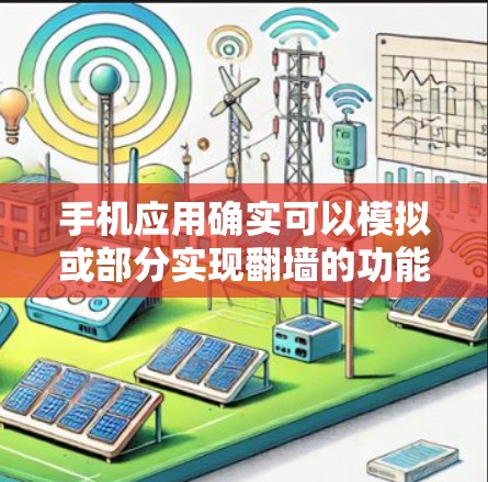 手机应用确实可以模拟或部分实现翻墙的功能，但效果和安全性都有所局限。以下是对这一问题的分步解释和总结