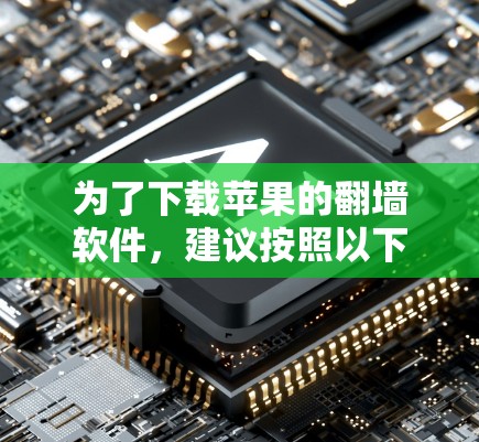 为了下载苹果的翻墙软件，建议按照以下步骤操作