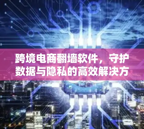 跨境电商翻墙软件，守护数据与隐私的高效解决方案
