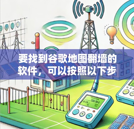 要找到谷歌地图翻墙的软件，可以按照以下步骤进行