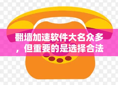 翻墙加速软件大名众多，但重要的是选择合法、安全的版本。以下是一些可靠的翻墙加速软件推荐