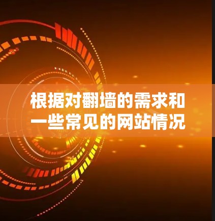 根据对翻墙的需求和一些常见的网站情况，以下是一些主要的网站或应用，它们不需要翻墙，以及一些需要翻墙的情况