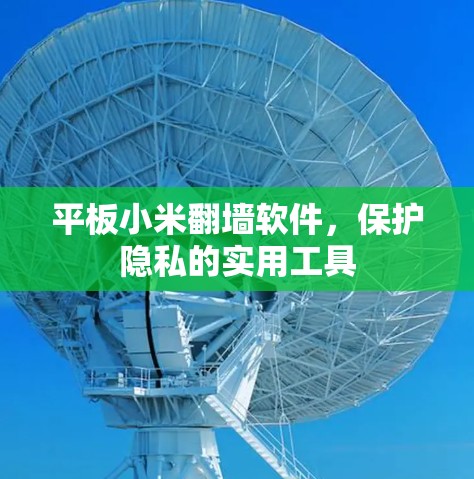 平板小米翻墙软件，保护隐私的实用工具