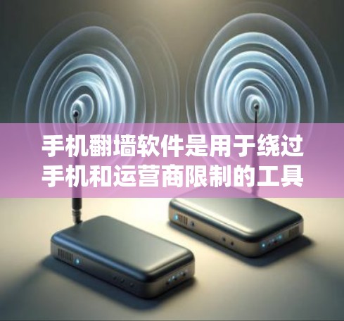手机翻墙软件是用于绕过手机和运营商限制的工具，常见类型包括QQ翻墙、微信翻墙、第三方翻墙软件和手机翻墙工具。以下是具体的推荐和使用指南