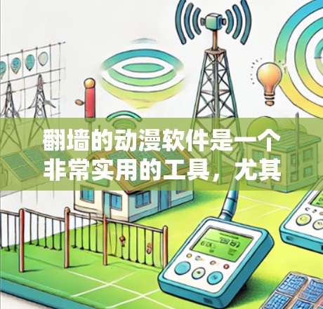 翻墙的动漫软件是一个非常实用的工具，尤其是对于喜欢动漫和游戏的用户来说，可以避免被防火墙限制访问。以下是根据您的需求和了解，总结了适合的翻墙软件推荐
