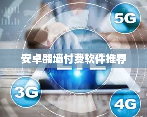 安卓翻墙付费软件推荐