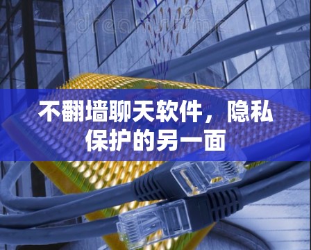 不翻墙聊天软件，隐私保护的另一面