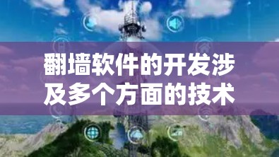 翻墙软件的开发涉及多个方面的技术，包括网络管理、VPN、防火墙和加密等。以下是对这些软件的详细介绍
