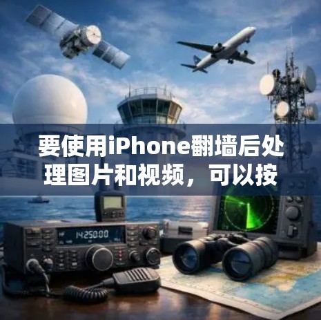 要使用iPhone翻墙后处理图片和视频，可以按照以下步骤进行