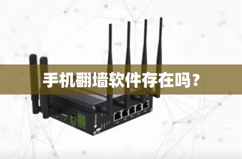 手机翻墙软件存在吗？