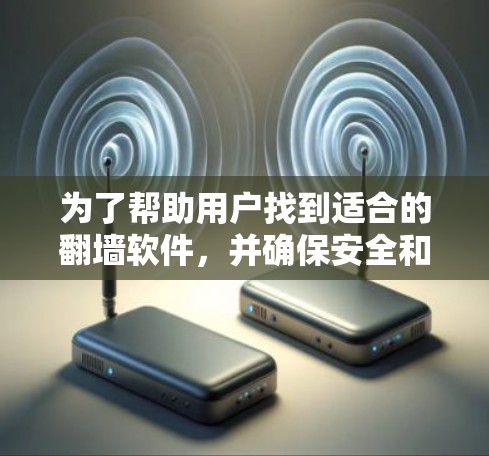 为了帮助用户找到适合的翻墙软件，并确保安全和合法性，以下是一些步骤和建议